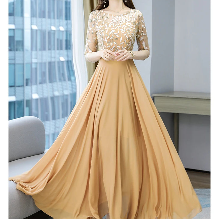 VESTIDO DE NOIVA EM CHIFFON BRANCO