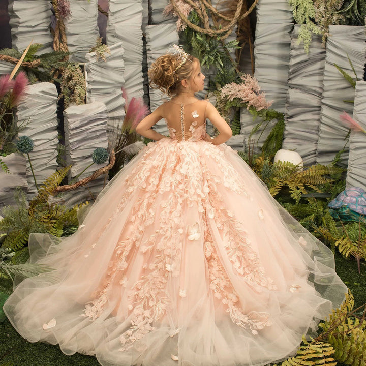 VESTIDO DE FLORISTA ELEGANTE PARA FESTAS