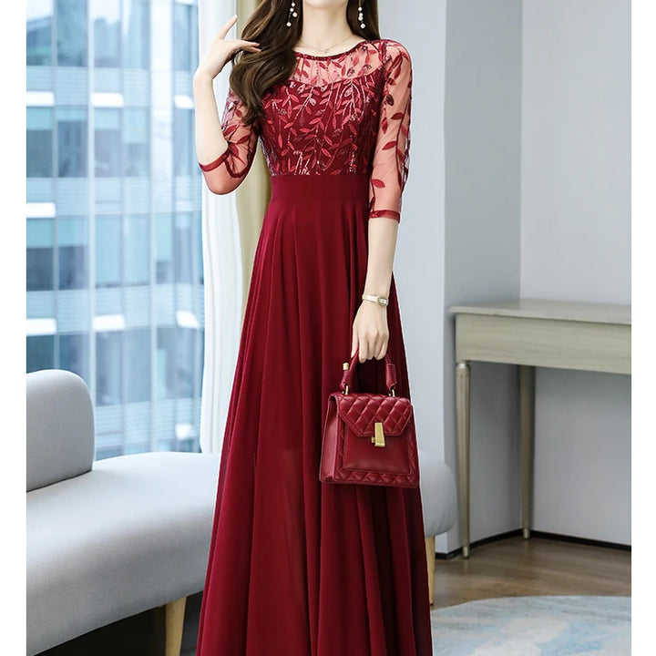 VESTIDO DE NOIVA EM CHIFFON BRANCO