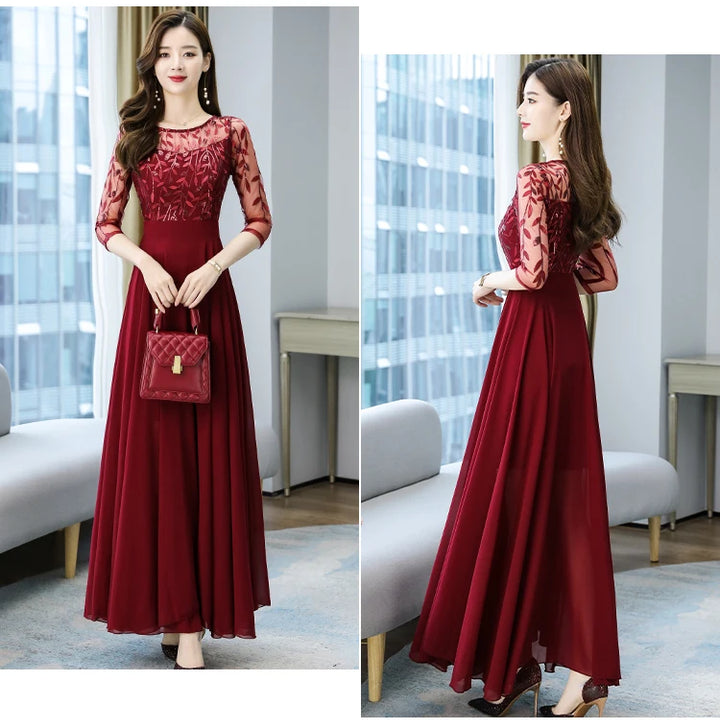 VESTIDO DE NOIVA EM CHIFFON BRANCO