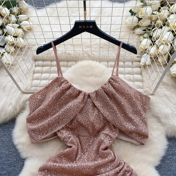 VESTIDO MINI LUXUOSO  E ELEGANTE PARA NOITES