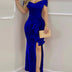 VESTIDO ELEGANTE AZUL ROYAL