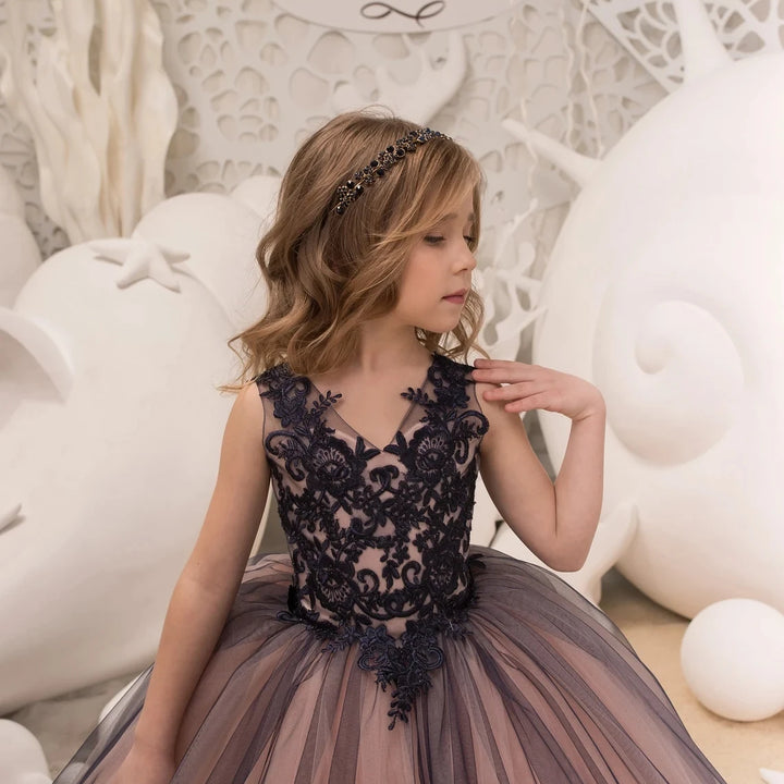 VESTIDO DE FLORISTA ELEGANTE PARA FESTAS