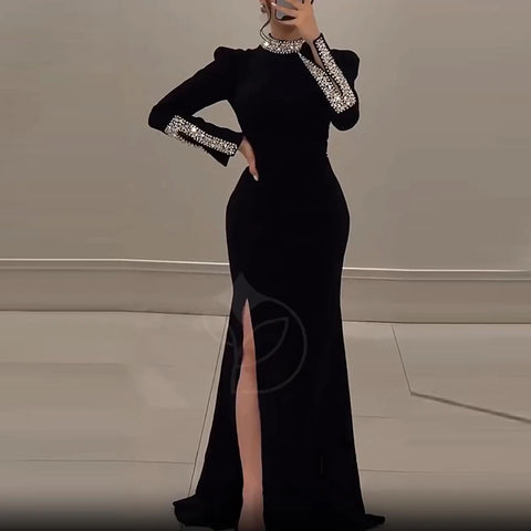 VESTIDO LONGO SEM ALÇA