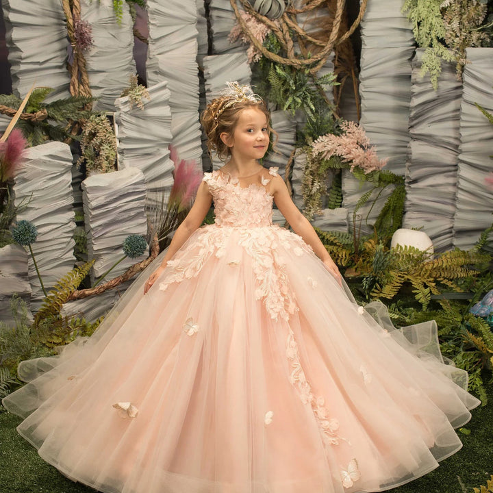 VESTIDO DE FLORISTA ELEGANTE PARA FESTAS